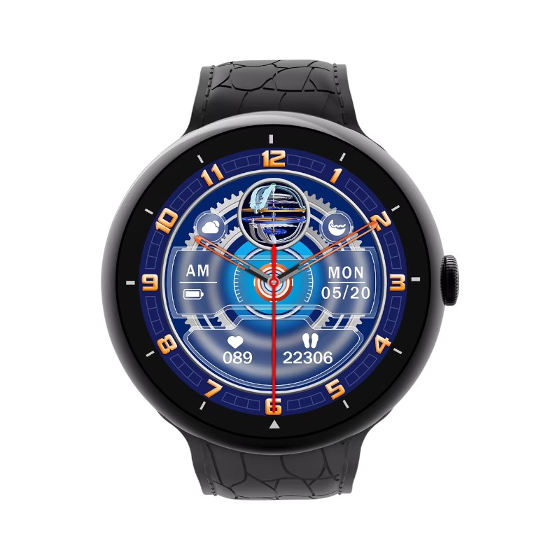 Σετ Smartwatch με 7 λουράκια - V16 Pro Max - 814161 - Black