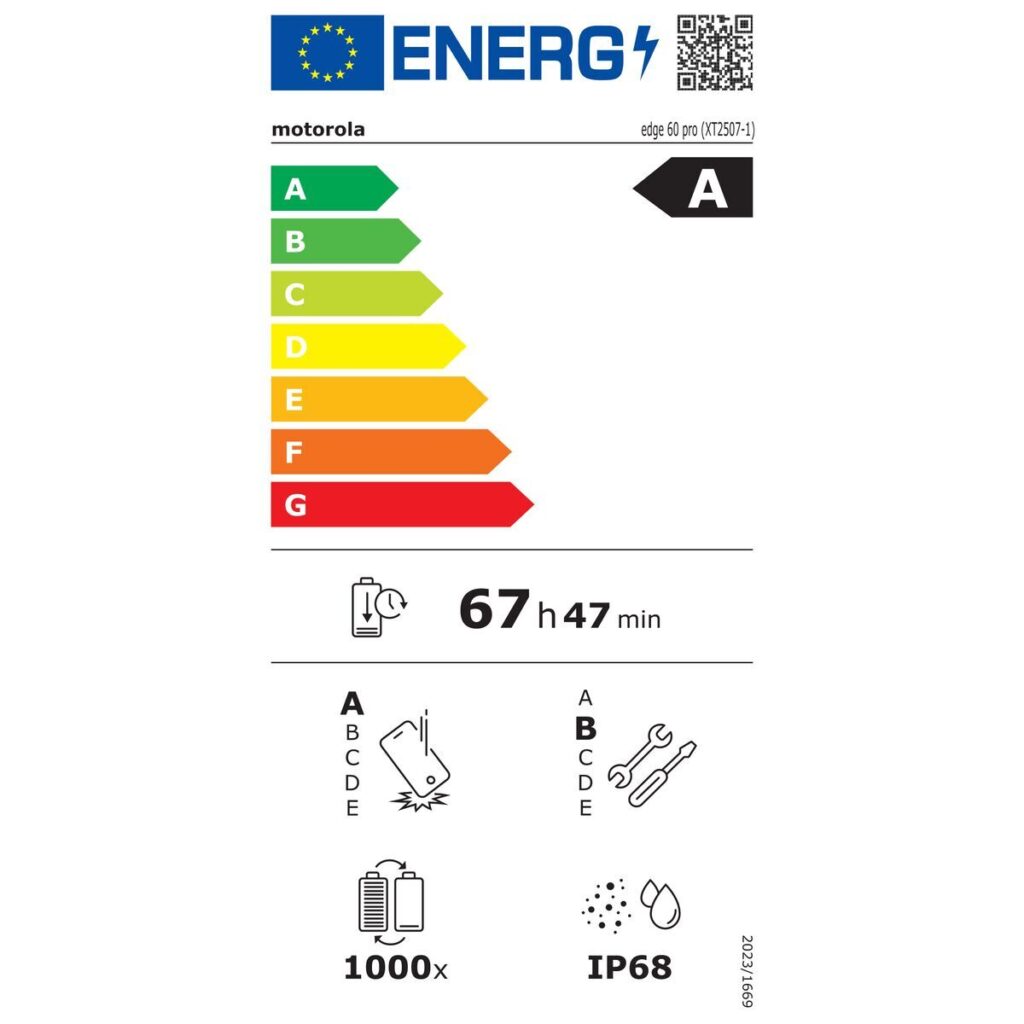 Smartphone Motorola EDGE 60 PRO 12 GB RAM 512 GB 6,7" 6,67" Γκρι