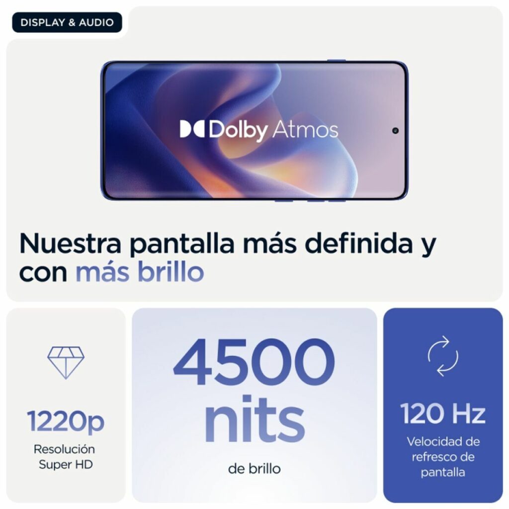 Smartphone Motorola edge 60 pro 12 GB RAM 512 GB 6,7" 6,67" Μπλε