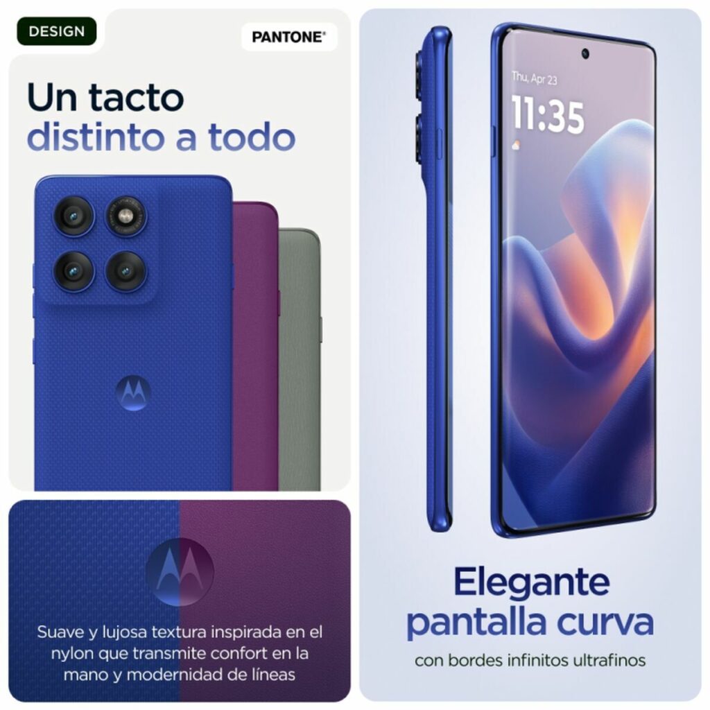 Smartphone Motorola edge 60 pro 12 GB RAM 512 GB 6,7" 6,67" Μπλε