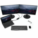 Splitter DisplayPort Startech MSTMDP122DP Μαύρο 4K Ultra HD