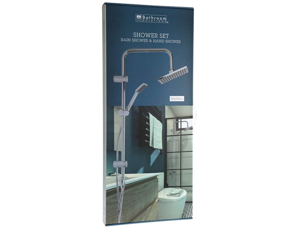 Στήλες Και Τηλέφωνα Ντους Shower Column Set Chrome Cf6000010