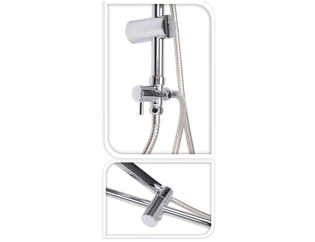 Στήλες Και Τηλέφωνα Ντους Shower Column Set Chrome Cf6000010