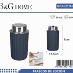 Θήκες κρεμοσάπουνου Dispenser πλαστικές - Σετ 5pcs - Blue - 21703