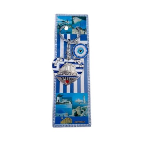 Τουριστικό μπρελόκ Souvenir - Σετ 12pcs - Greece - 127247