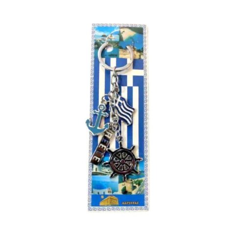 Τουριστικό μπρελόκ Souvenir - Σετ 12pcs - Greece - 127262