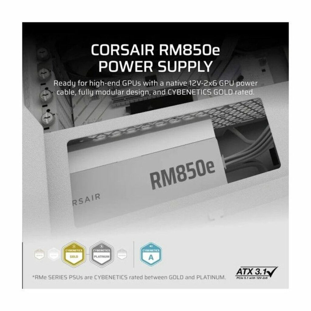 Τροφοδοσία Ρεύματος Corsair ATX 850 W 80 Plus Gold