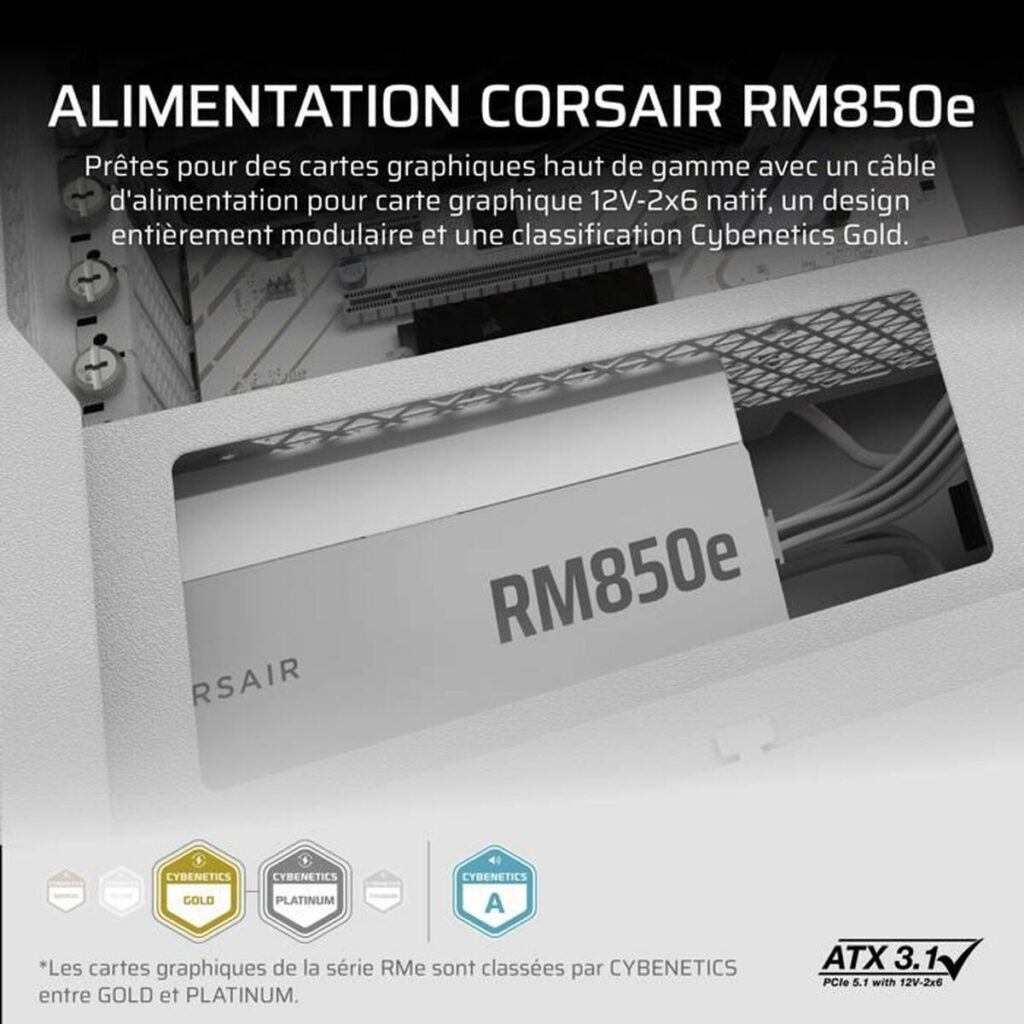 Τροφοδοσία Ρεύματος Corsair ATX 850 W 80 Plus Gold
