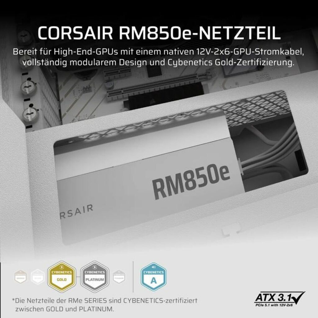 Τροφοδοσία Ρεύματος Corsair ATX 850 W 80 Plus Gold