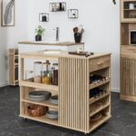 Τρόλει Κουζίνας Klaus Home Deco Factory - 105X60X90Cm