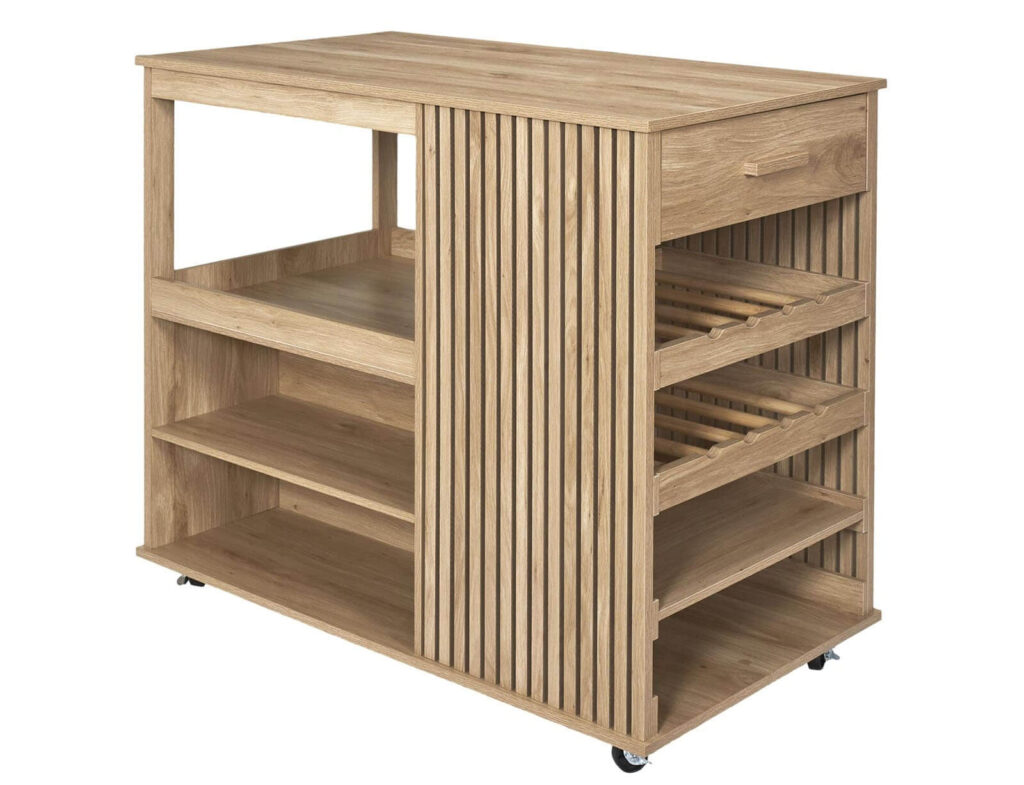 Τρόλει Κουζίνας Klaus Home Deco Factory - 105X60X90Cm