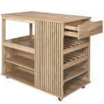Τρόλει Κουζίνας Klaus Home Deco Factory - 105X60X90Cm