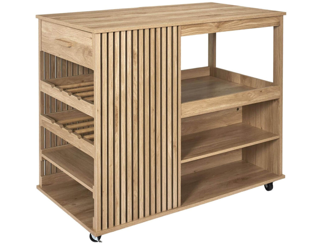 Τρόλει Κουζίνας Klaus Home Deco Factory - 105X60X90Cm