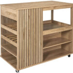 Τρόλει Κουζίνας Klaus Home Deco Factory - 105X60X90Cm