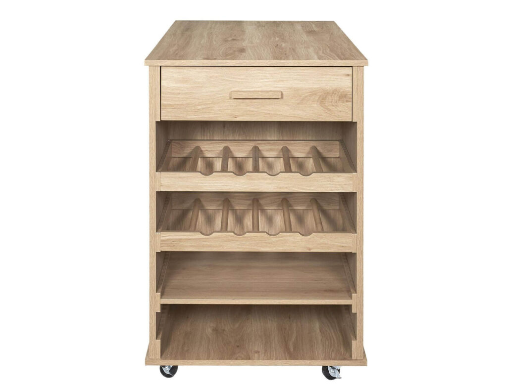 Τρόλει Κουζίνας Klaus Home Deco Factory - 105X60X90Cm