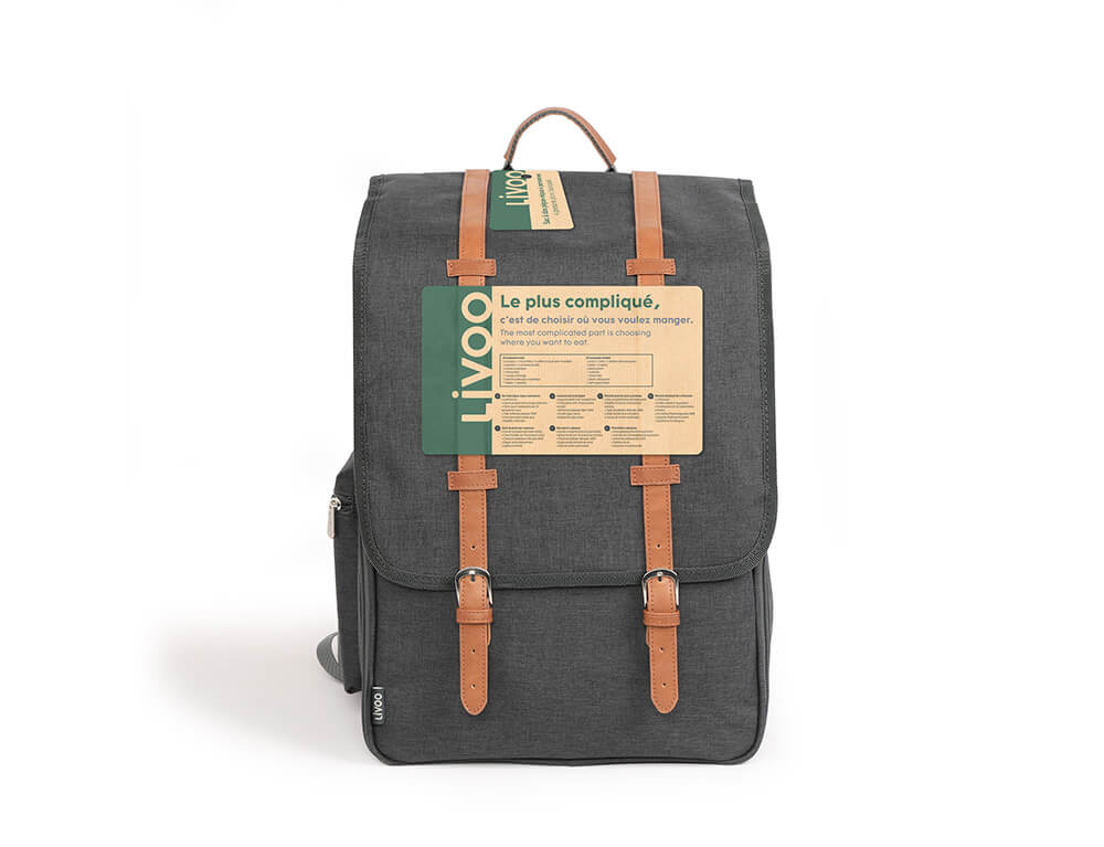 Τσάντες & Καλάθια Τροφίμων Και Πικνικ Picnic Backpack Livoo 4 Persons Sep136