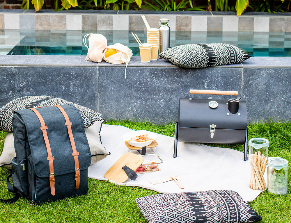 Τσάντες & Καλάθια Τροφίμων Και Πικνικ Picnic Backpack Livoo 4 Persons Sep136