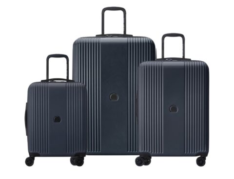Τσάντες & Βαλίτσες Ταξιδιού Delsey Set 3 Trolley Ophelie Blue