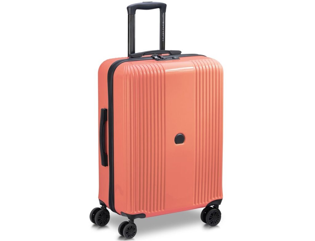 Τσάντες & Βαλίτσες Ταξιδιού Delsey Set 3 Trolley Ophelie Coral Pink