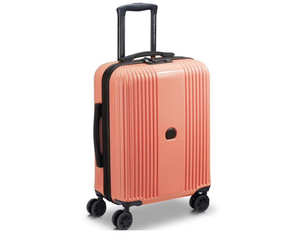 Τσάντες & Βαλίτσες Ταξιδιού Delsey Set 3 Trolley Ophelie Coral Pink