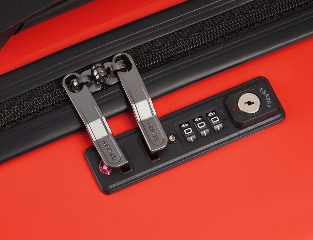 Τσάντες & Βαλίτσες Ταξιδιού Delsey Set 3 Trolley Ophelie Red