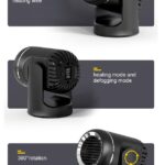 Αερόθερμο αυτοκινήτου - 12V - 1510413 - 150976 - White