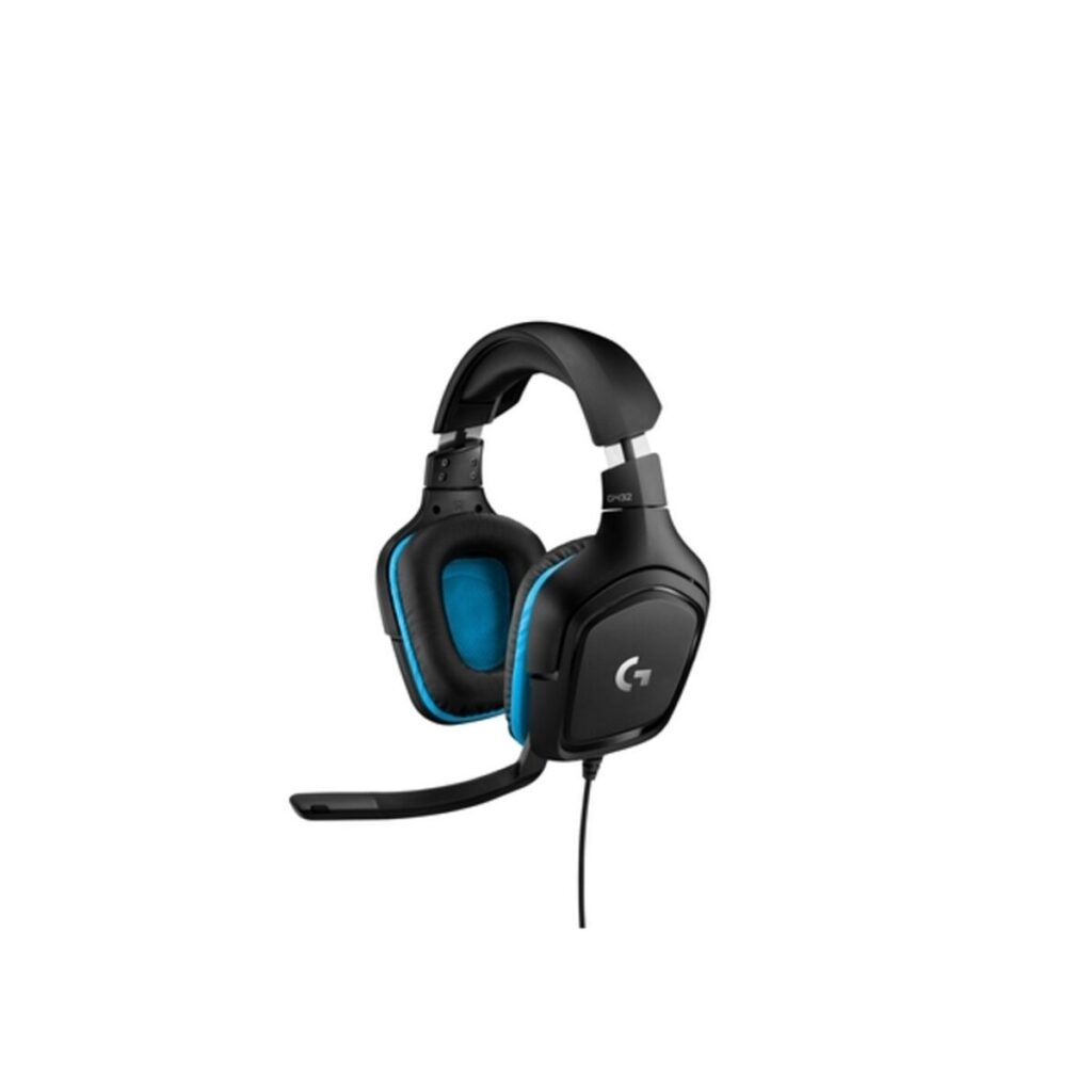 Ακουστικά με Μικρόφωνο για Gaming Logitech Μαύρο