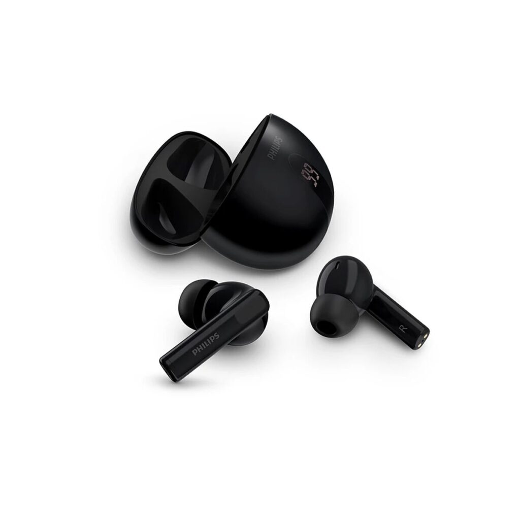 Ασύρματα Ακουστικά με Θήκη Φόρτισης Philips TAT2520BK/00 Μαύρο