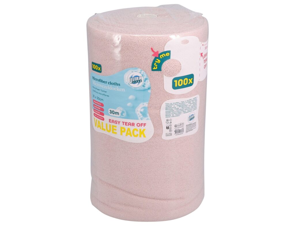 Αξεσουάρ Καθαρισμού Cleaning Cloths Roll 100Pcs