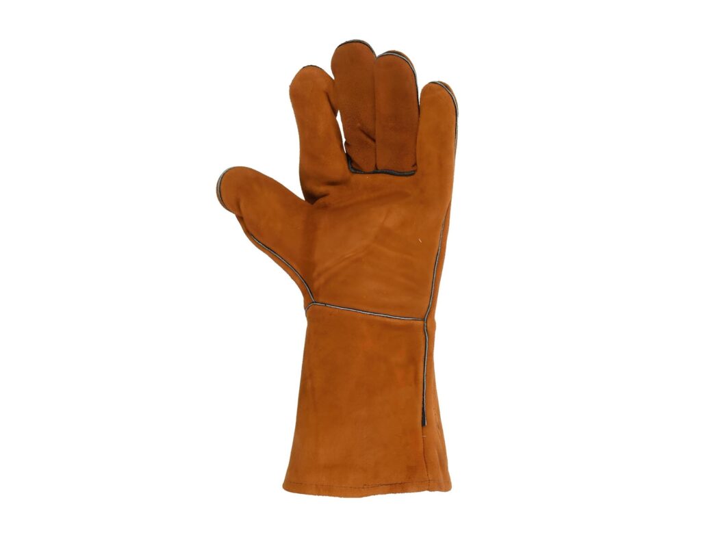 Αξεσουάρ Ψησταριών Bbq Bbq Gloves Leather Brown 35Cm