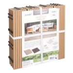 Διακόσμηση & Οργάνωση Μπαλκονιού Decking Tile Set Of 4Pcs 30Cm