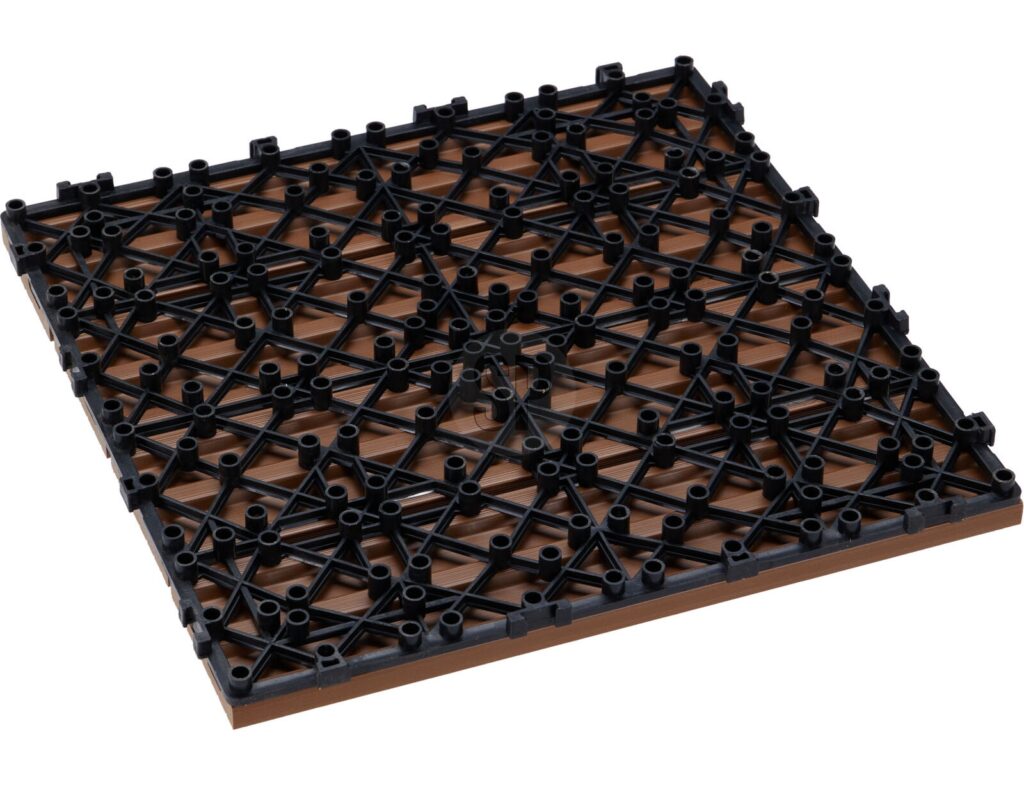Διακόσμηση & Οργάνωση Μπαλκονιού Decking Tile Set Of 4Pcs 30Cm