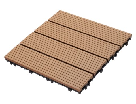 Διακόσμηση & Οργάνωση Μπαλκονιού Decking Tile Set Of 4Pcs 30Cm
