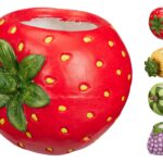 Διακόσμηση & Οργάνωση Μπαλκονιού Flowerpot Fruits Mgo 4Ass