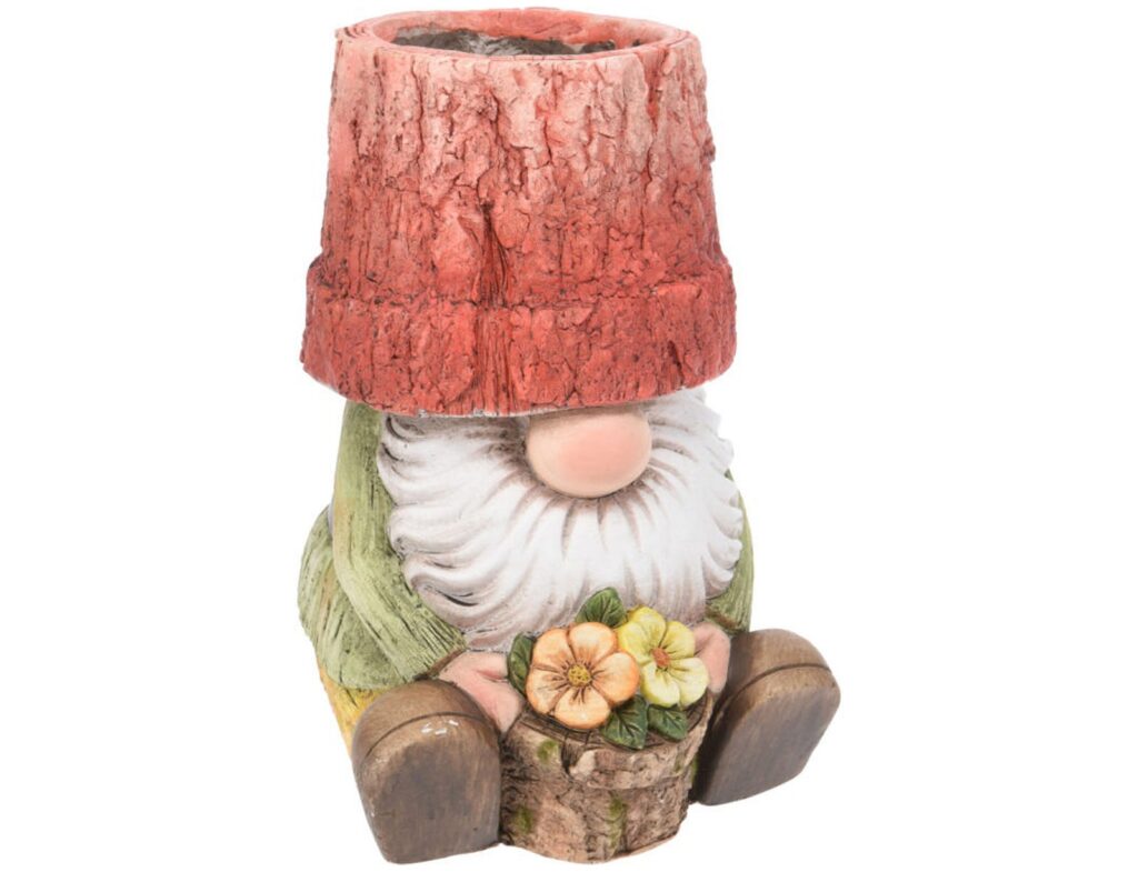 Διακόσμηση & Οργάνωση Μπαλκονιού Gnome Flowerpot 32Cm 3Ass Desi