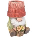 Διακόσμηση & Οργάνωση Μπαλκονιού Gnome Flowerpot 32Cm 3Ass Desi