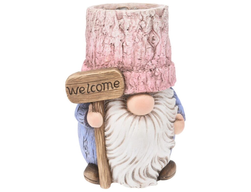 Διακόσμηση & Οργάνωση Μπαλκονιού Gnome Flowerpot 32Cm 3Ass Desi