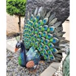 Διακόσμηση & Οργάνωση Μπαλκονιού Peacock Metal 30X65X63Cm