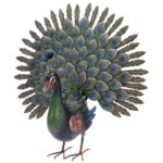 Διακόσμηση & Οργάνωση Μπαλκονιού Peacock Metal 30X65X63Cm