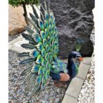 Διακόσμηση & Οργάνωση Μπαλκονιού Peacock Metal 30X65X63Cm