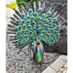 Διακόσμηση & Οργάνωση Μπαλκονιού Peacock Metal 30X65X63Cm