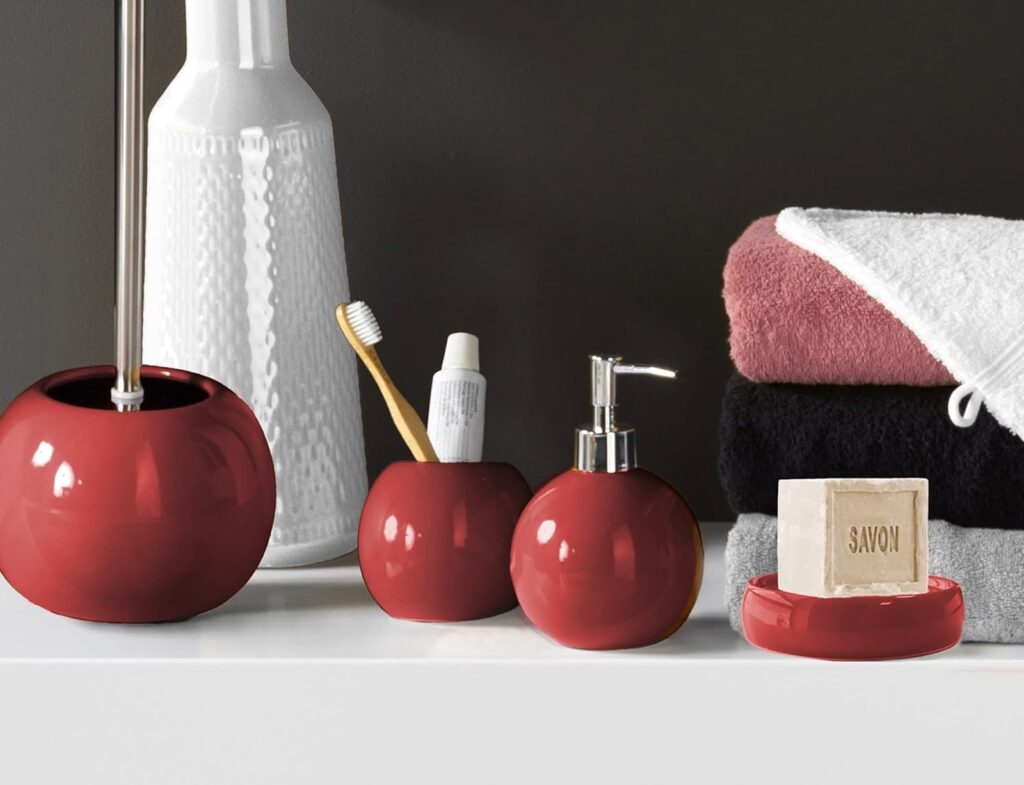 Dispenser Bullea - 9.7X16Cm - Raspberry