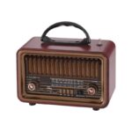 Επαναφορτιζόμενο ραδιόφωνο Retro - NS-8069BT - 880699 - Dark Brown