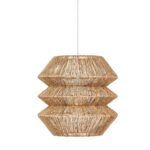 Φωτιστικά Οροφής Atmosphera Liza Nat Jute Pdnt D38
