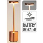 Φωτιστικό Led - Με Ύψος 34Cm - Χάλκινο