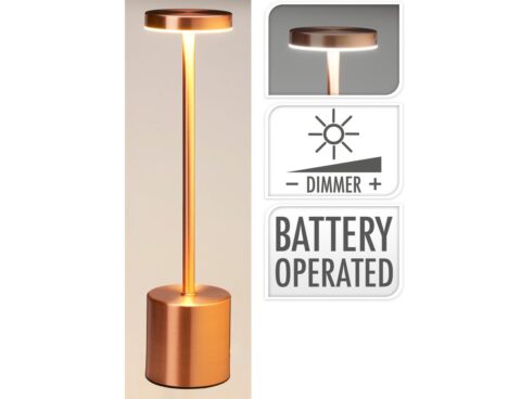 Φωτιστικό Led - Με Ύψος 34Cm - Χάλκινο