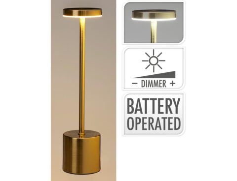 Φωτιστικό Led - Με Ύψος 34Cm - Χρυσό