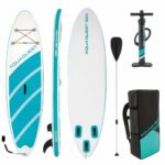 Φουσκωτή Κυματοσανίδα Paddle Surf με Αξεσουάρ Intex Aqua Quest Μπλε Λευκό