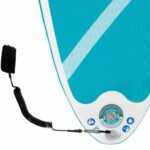 Φουσκωτή Κυματοσανίδα Paddle Surf με Αξεσουάρ Intex Aqua Quest Μπλε Λευκό