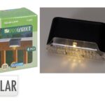 Ηλιακά Φωτιστικά Led - 4Τμχ - Μαύρο